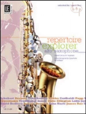 Repertoire Explorer Alto Sax.-Piano