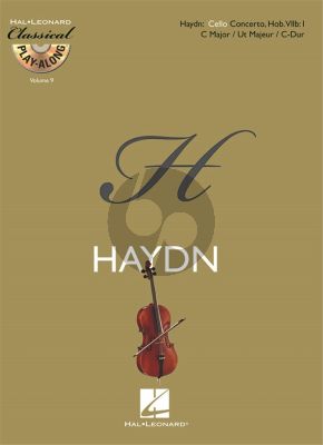 Haydn Concerto C-major Hob.VIIB:1 for Cello (Hal Leonard Classical Play-Along Vol. 9) (Bk-Cd)