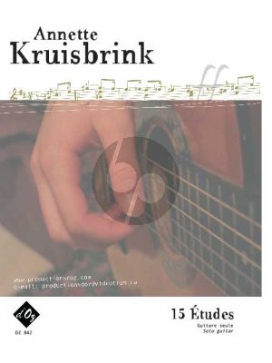 Kruisbrink 15 Etudes Guitar (level 2)