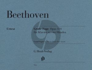 Beethoven Grosse Fuge Op.134 Klavier 4 hd (edited by Ernst Herttrich) (Henle-Urtext)