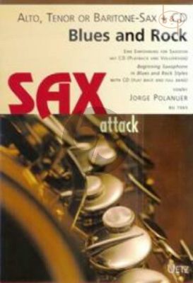 Blues and Rock (Alto[Tenor/Bar.]Sax.) (Bk-Cd)