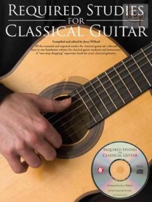 Required Studies for Classical Guitar Book with Cd