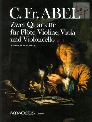 2 Quartette (Flute[Vi.]-Vi.-Va.-Vc.) (Score/Parts)