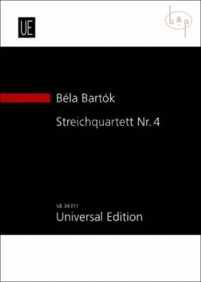 Bartok Streichquartett No.4 (1928) Study Score