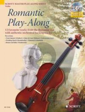 Romantic Play-Along (Violin) (12 Favourite Works with authentic orchestral backing tracks) (Bk-Cd)