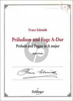 Praeludium und Fuge A-dur fur Orgel