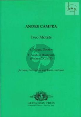 2 Motets (Bass- 2 Violins.-Bc)