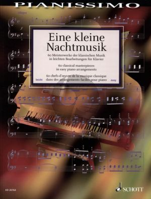 Album Eine Kleine Nachtmusik - 60 Meisterwerke der klassischen Musik fur Klavier (Arrangiert von H.G.Heumann) (Easy Grades)