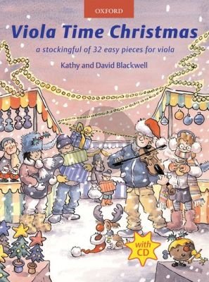 Blackwell Viola Time Christmas A Stockingful of 32 Easy Pieces for Viola Book with Cd