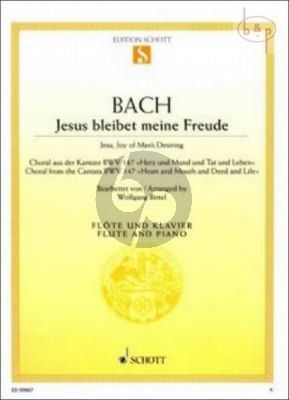 Jesus bleibet meine Freude Flote-Klavier (Jesu, Joy of Man's Desiring)