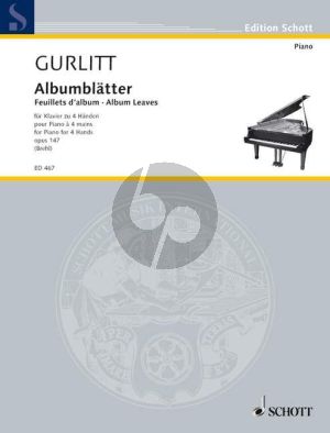 Gurlitt Albumblatter Op.147 Klavier (edited by A.K. Brehl)