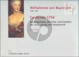 Cavatinen 1754 (Voice-Strings-Harpsichord)