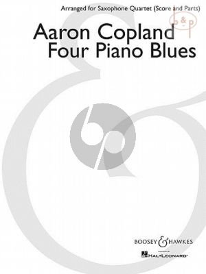 4 Piano Blues for 4 Saxophones (SATB)