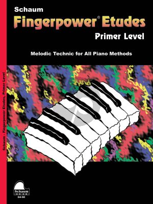 Schaum Fingerpower Etudes Primer Level Piano