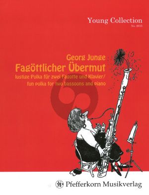 Junge Fagottlicher Ubermut (Polka) 2 Fagotte und Klavier