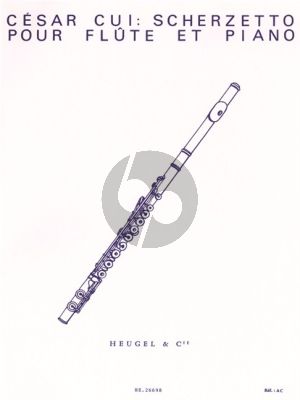 Cui Scherzetto Flute et Piano