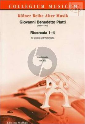 Ricercata No.1 - 4 (Violine-Violonc.)