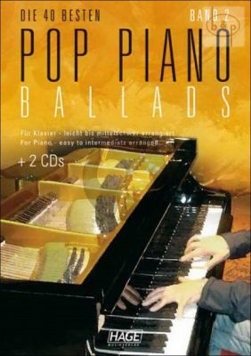 Pop Piano Ballads Vol.2 (Bk- 2 CD's) (arr. Gerhard Kolbl)