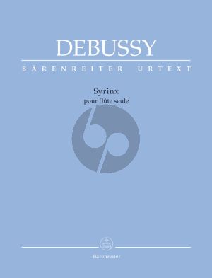 Debussy Syrinx Flute solo (edited by Douglas Woodfull-Harris)