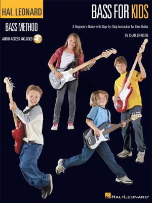 Johnson Hal Leonard Bass for Kids (Book with Audio online)