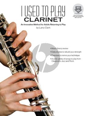 Clark 	Clark I Used to Play Clarinet Vook ith Audio Online (An Innovative Method for Adults Returning to Play)