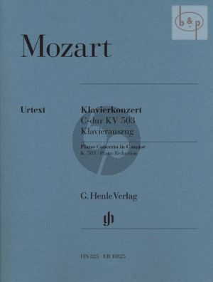 Mozart Concerto C-major KV 503 Piano and Orchestra 2 piano's red. (edited by Ernst Herttrich)