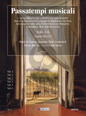 Passatempi Musicali Vol. 3 1 - 2 Voices-Piano (Napoli 1824 - 1825) (edited by Anita Pesce)