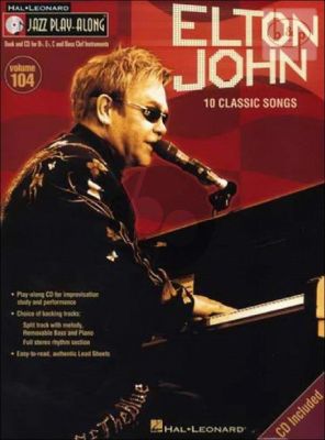Elton John 10 Classic Songs for all C-Bb-Eb and Bass Clef Instr.