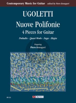 Ugoletti Nuove Polifonie - 4 Pieces for Guitar
