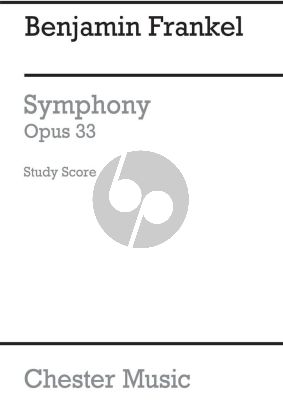 Frankel Symphony No. 1 Op. 33 Orchestra Study Score