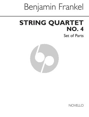 Frankel String Quartet No. 4 Op. 21 Parts (1948)