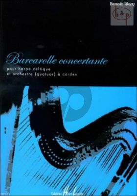 Barcarolle Concertante Irish Harp-String Orch. or String Quartet