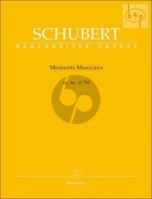 Moments Musicaux Op.94 (D.780) (edited by Walther Durr)