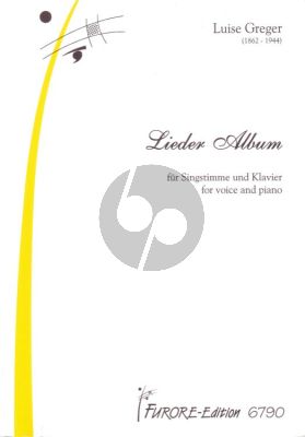 Greger Lieder Album Singstimme und Klavier