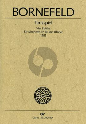 Bornefeld Tanzspiel Klarinette und Klavier (4 Stucke 1982) (Peter Thalheimer)