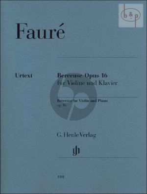 Berceuse Op.16 Violine und Klavier