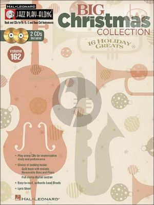 Big Christmas Collection (Jazz Play-Along Series Vol.162)