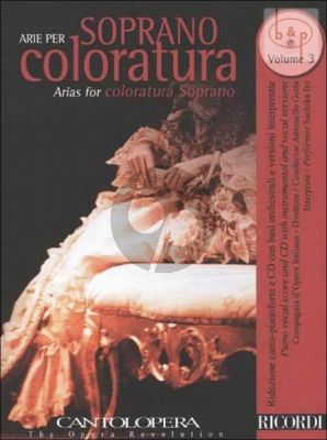 Arias for Coloratura Soprano Vol.3 (Voice-Piano)