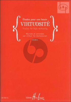 Etudes pour une haute Virtuosite