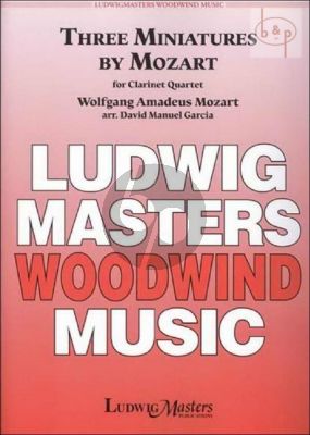 3 Miniatures (3 Clar.[Bb]-Alto Clar.[Eb] or Clar.[Bb]-Bass Clar.[Bb]) (Score/Parts)