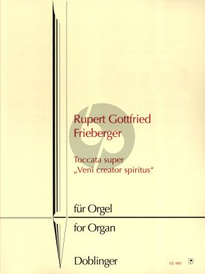 Frieberger Toccata super "Veni Creator Spiritus" Orgel