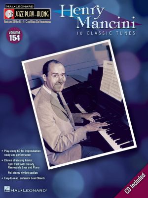 Mancini 10 Classic Tunes for all C.-Bb.-Eb.and Bass Clef Instr.uments Book with Cd (Jazz Play-Along Series Vol.154)