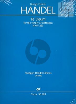 Dettinger Te Deum HWV 283 (Soli-Choir-Orch.) (Vocal Score)