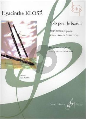Solo pour le Basson (edited by A.Ouzounoff)