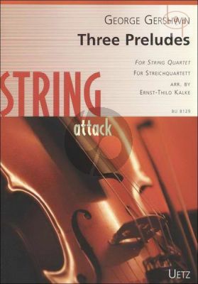 3 Preludes for String Quartet Score and Parts