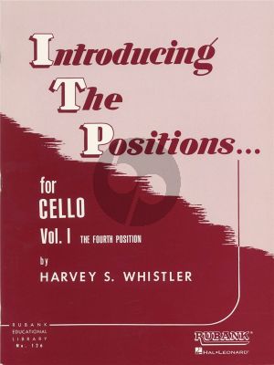 Whistler Introducing the Positions for Cello and Double Bass Vol.1 Fourth Position