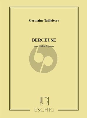 Tailleferre Berceuse pour Violon et Piano