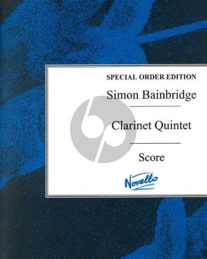 Bainbridge Quintet Clarinet-Strings Score-Parts