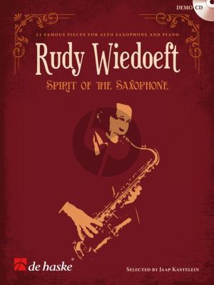 Wiedoeft Spirit of Saxophone (11 Famous Pieces) (Bk-Cd)