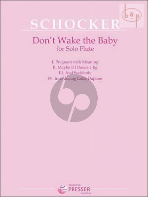 Don't Wake the Baby for Flute solo